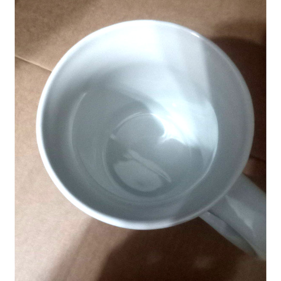 Coca-Cola yellow and red checked coffee mug by Gibson - Picture 3 of 6